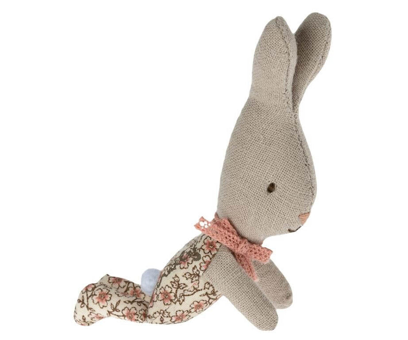 Maileg My Rabbit - teeny linen rose rabbit