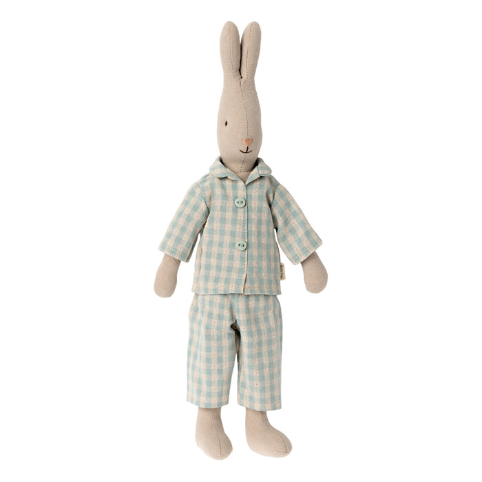 Maileg Size 1 Rabbit - Blue Pyjamas