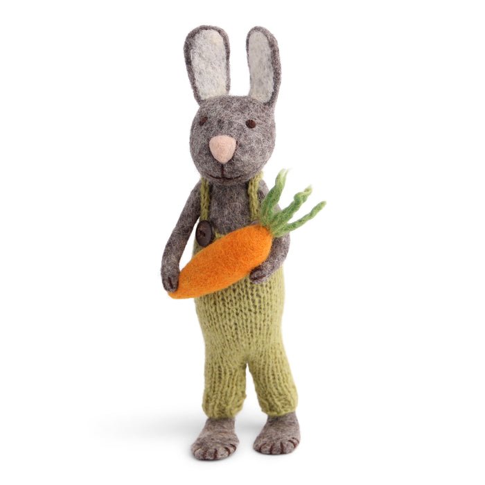 En Gry & Sif little grey hare - romper & carrot