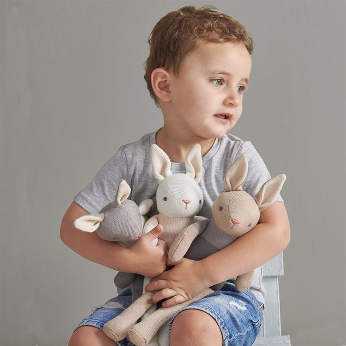Baby Threads organic bunny toy