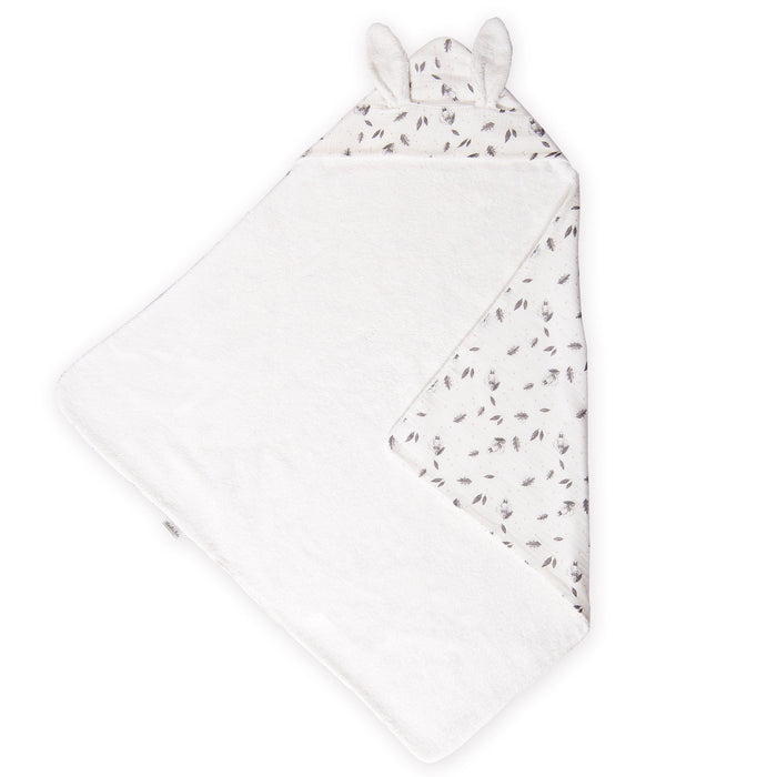 Moulin Roty rabbit hooded towel