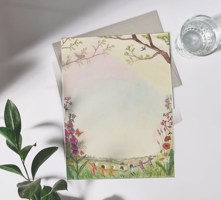 Wilded Family seasonal notepaper - spring & summer