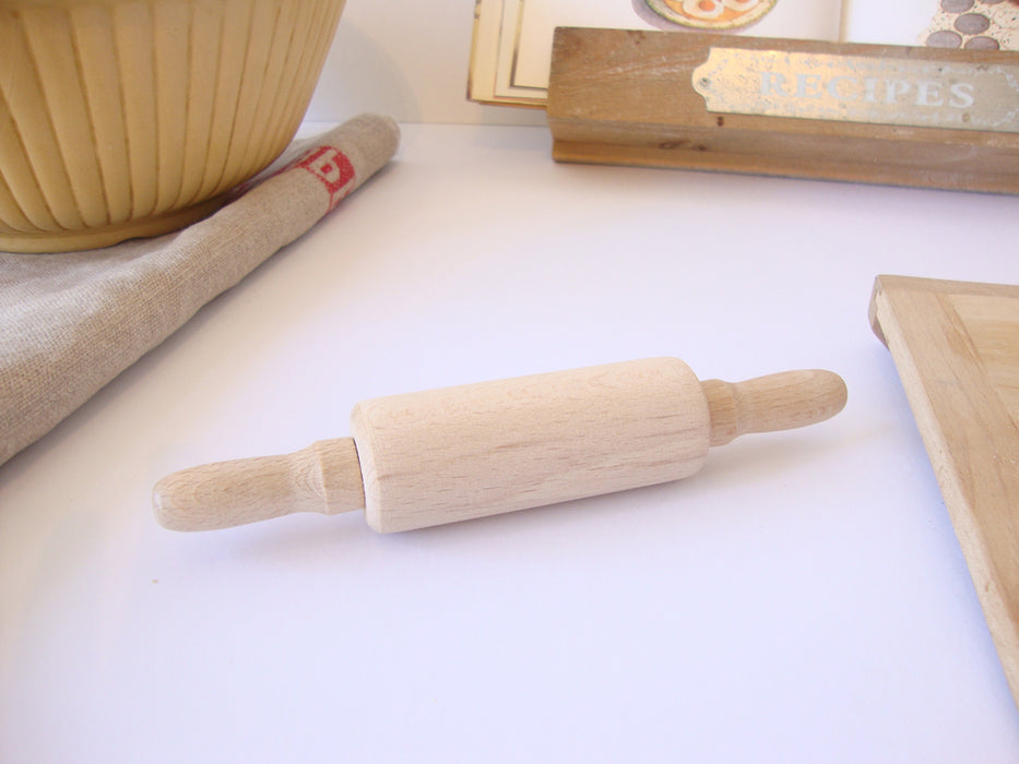Small wooden rolling pin