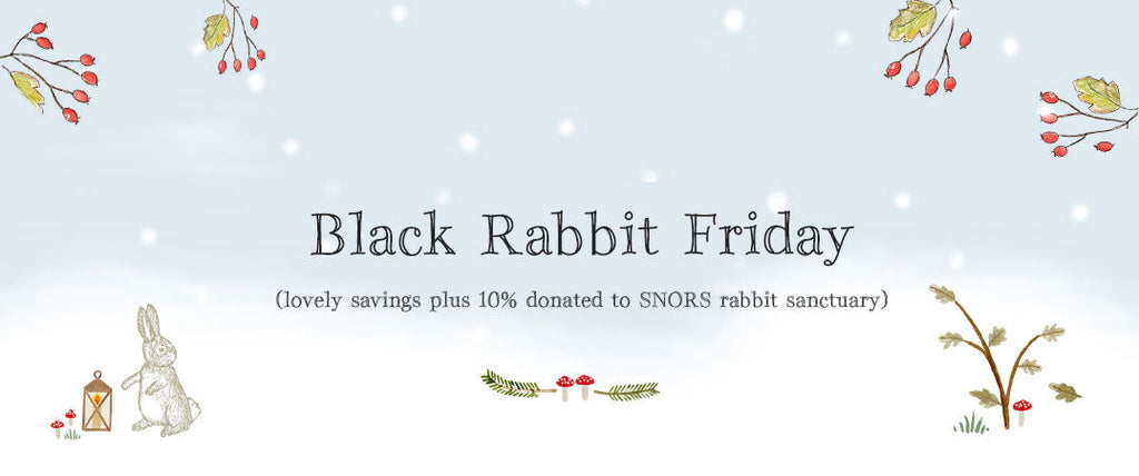 Black Rabbit Friday - and support a rabbit rescue