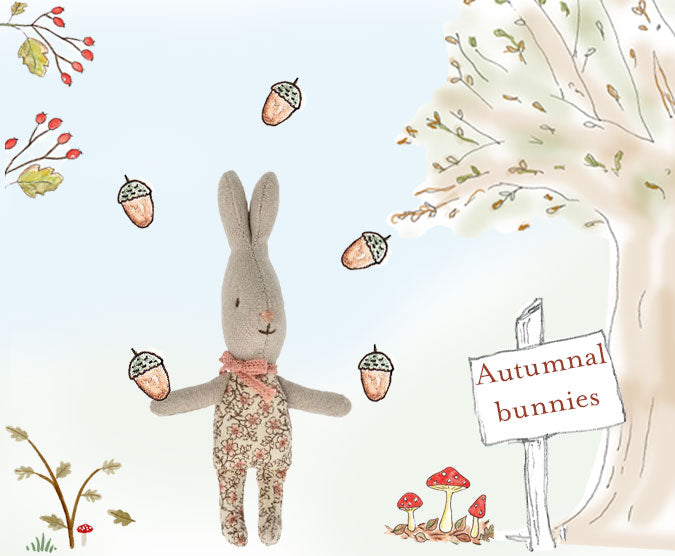 Autumnal Bunnies  - or 'Not Just Ralph's Breakfast'