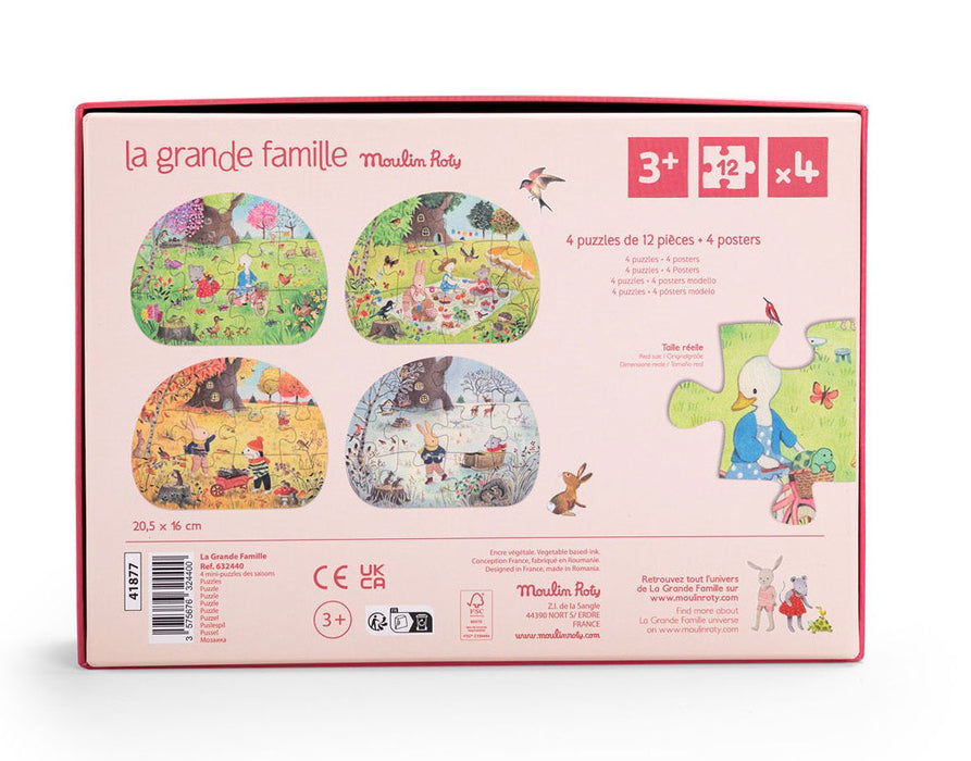 Grand Family 4 Seasons mini puzzles