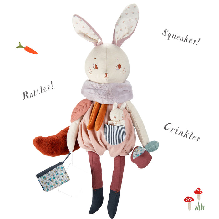 Moulin Roty Sumptuous Large Activity Rabbit