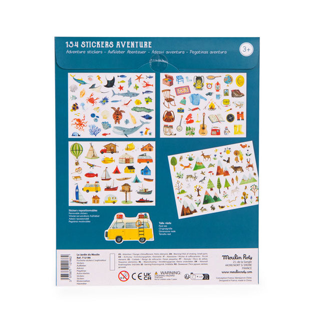 Moulin Roty Sticker Collection - Adventure
