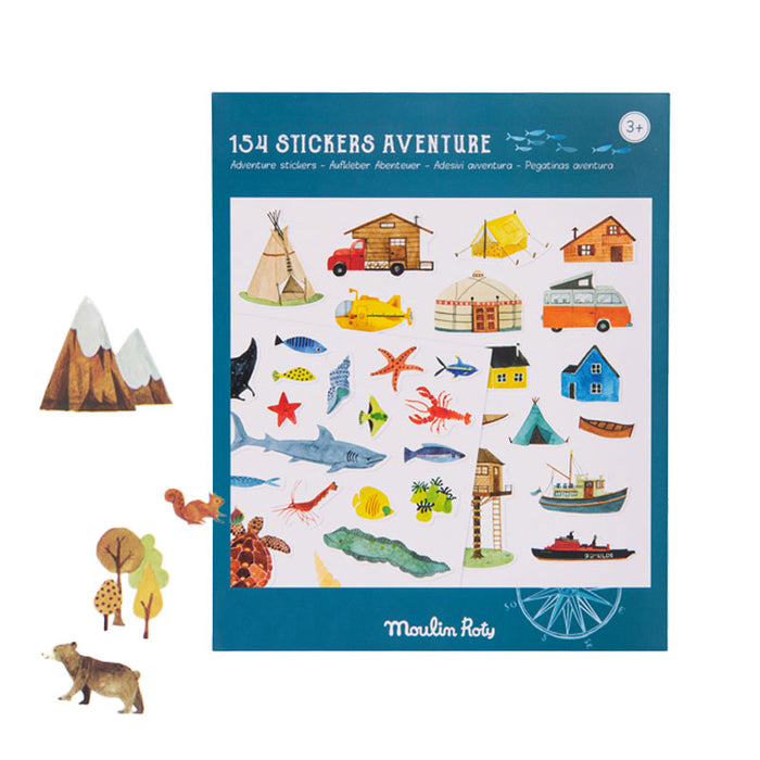 Moulin Roty Sticker Collection - Adventure