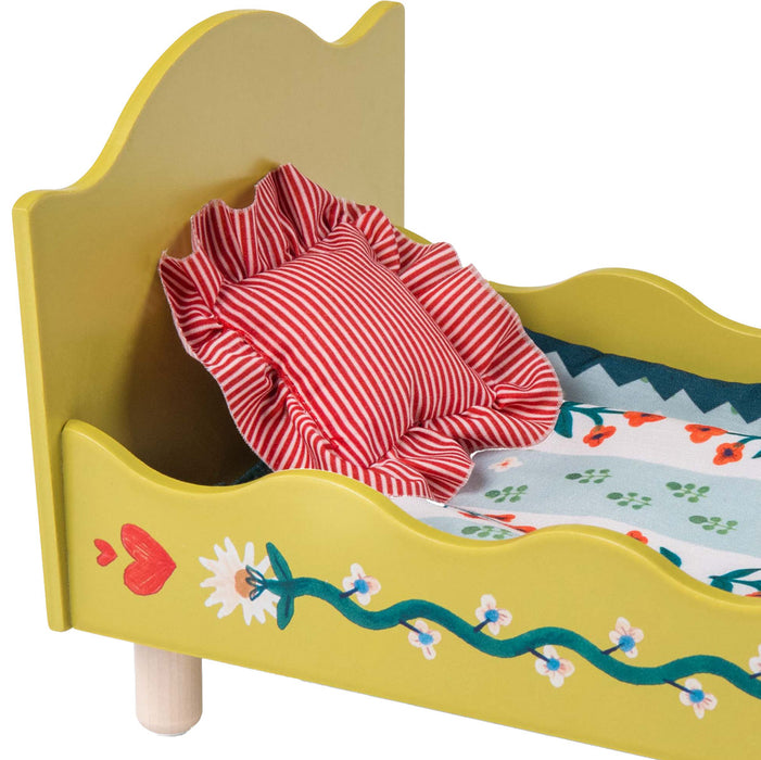 Moulin Roty Minouchkas Wooden Bed & Linens