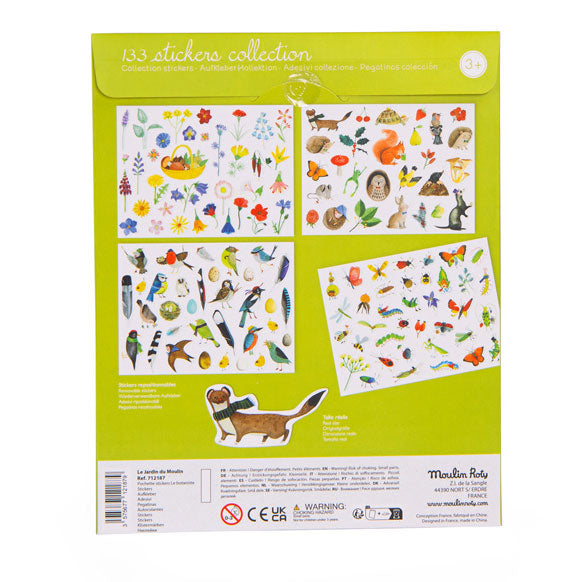Moulin Roty Sticker Collection - Botanist