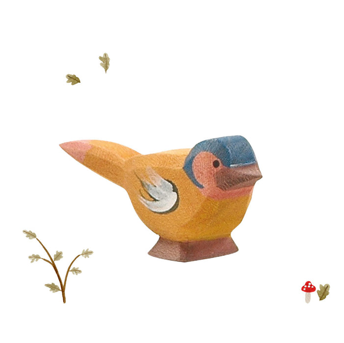 Ostheimer wooden toy bird - chaffinch