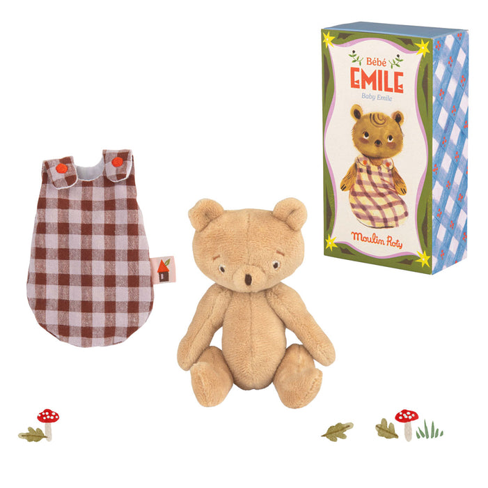 Moulin Roty Les Minouchkas baby Emile bear