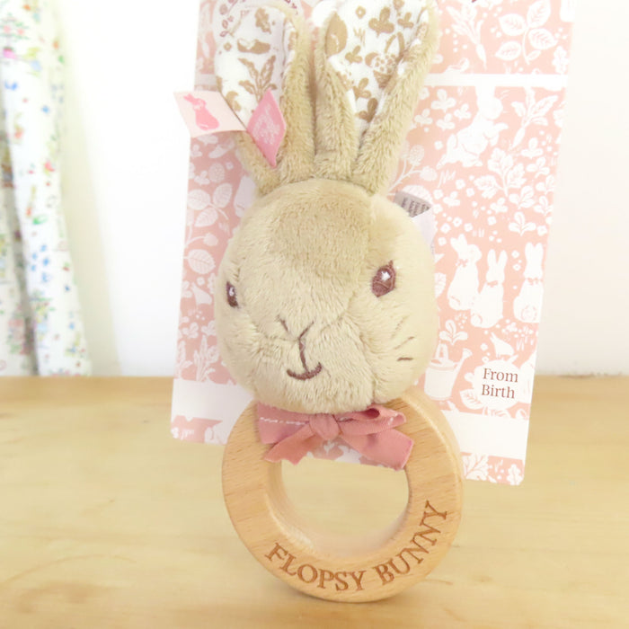 Beatrix Potter Flopsy Bunny Ring Rattle