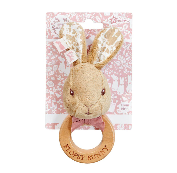 Beatrix Potter Flopsy Bunny Ring Rattle