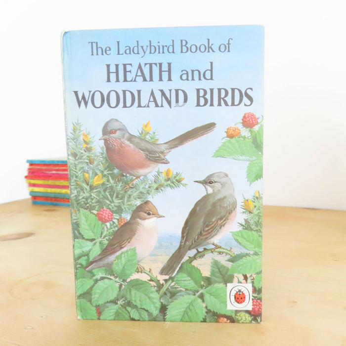 VINTAGE Ladybird book of Heath and Woodland Birds (1971)