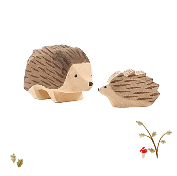 Ostheimer wooden toy animal - baby hedgehog