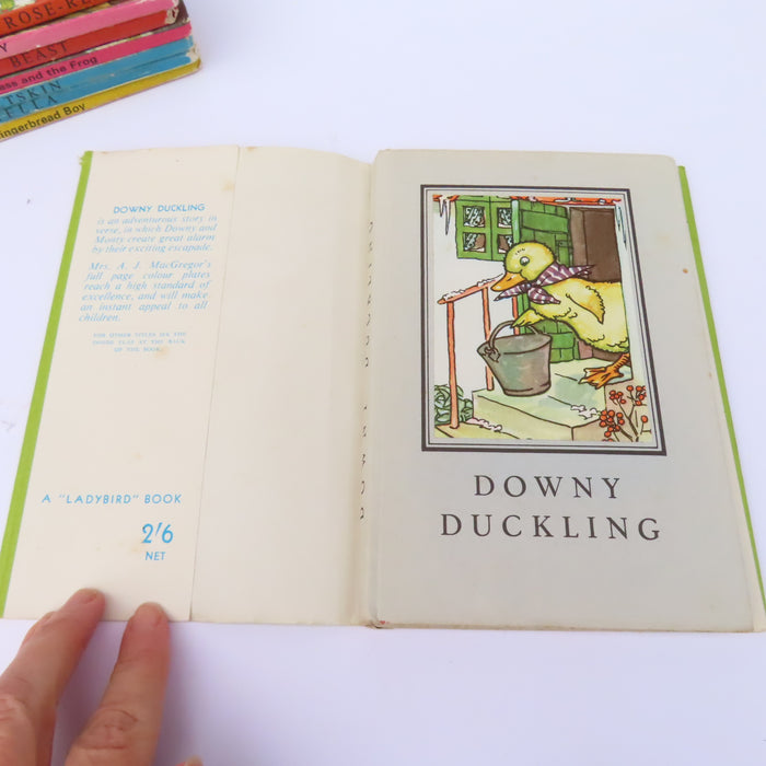 VINTAGE Ladybird book - Downy Duckling with DJ (mid 1950s)