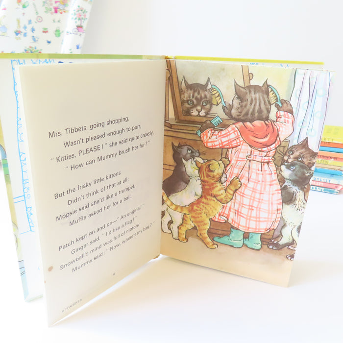 VINTAGE Ladybird book - Five Little Kittens (1975)
