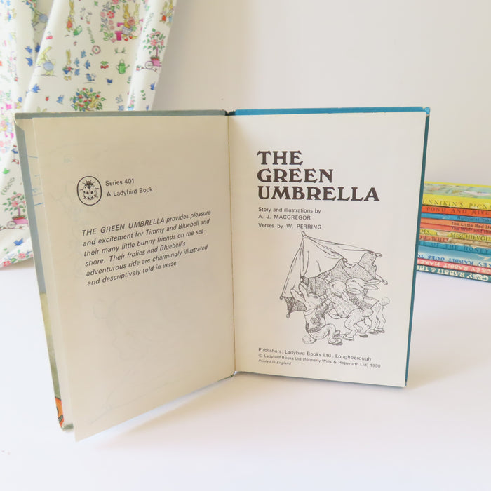 VINTAGE Ladybird book -The Green Umbrella (1974)