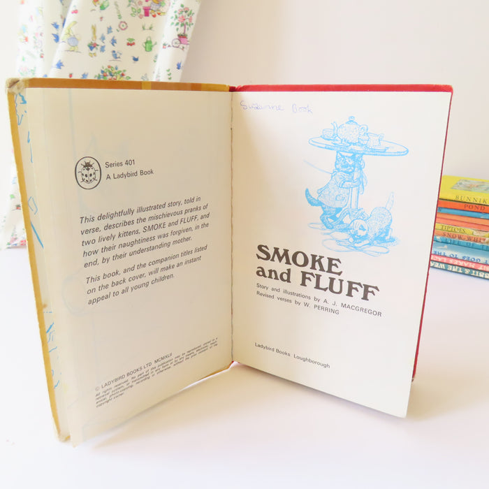 VINTAGE Ladybird book - Smoke and Fluff (1979)