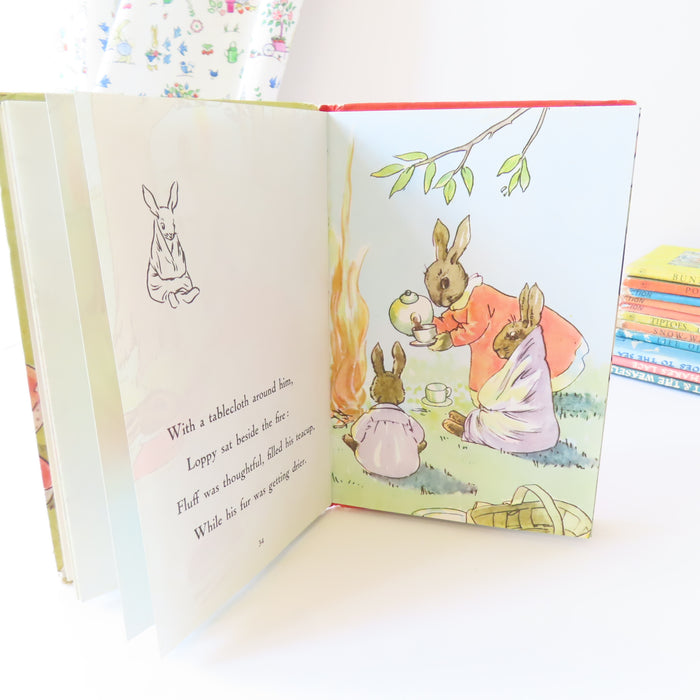 VINTAGE Ladybird book - Bunnikin's Picnic Party (late 1970s)