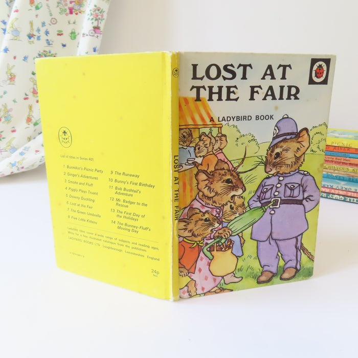 VINTAGE Ladybird book - Lost at the Fair (mid 1970s)
