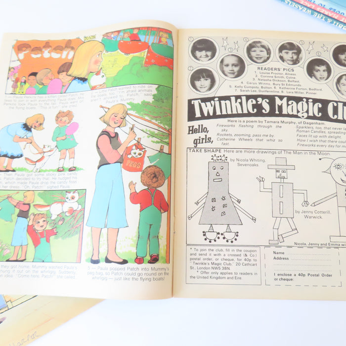 VINTAGE Twinkle magazine No. 855  'Pet Show' (June 9th 1984)