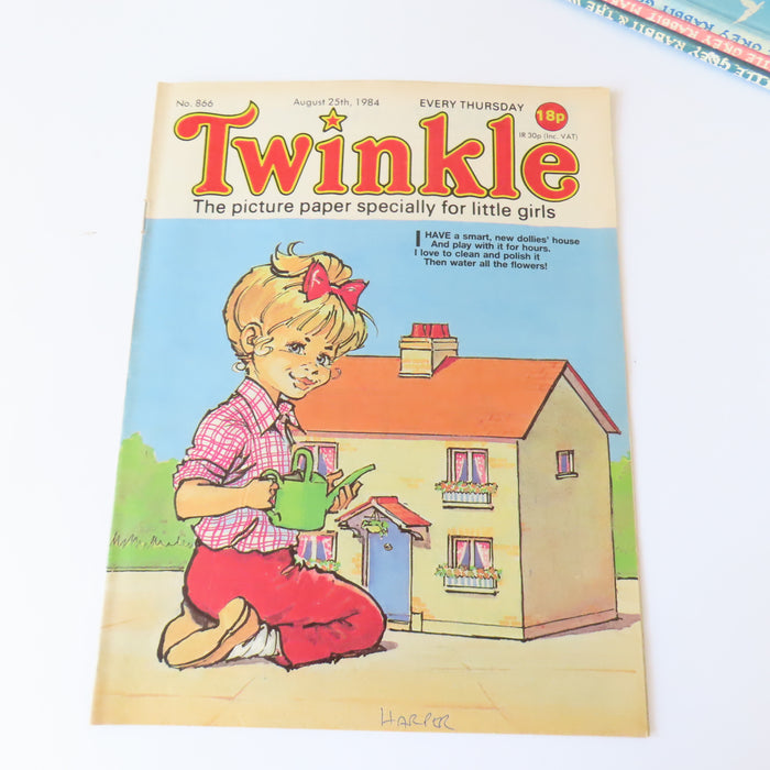 VINTAGE Twinkle magazine No 866 Doll's House (August 25th 1984)