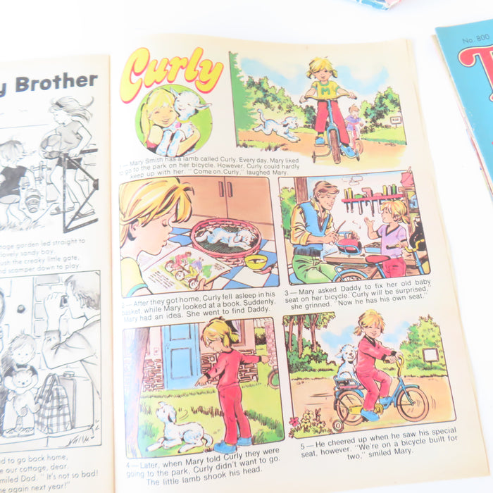VINTAGE Twinkle magazine No. 805  'Teddy Bears' Picnic' (June 25th 1983)