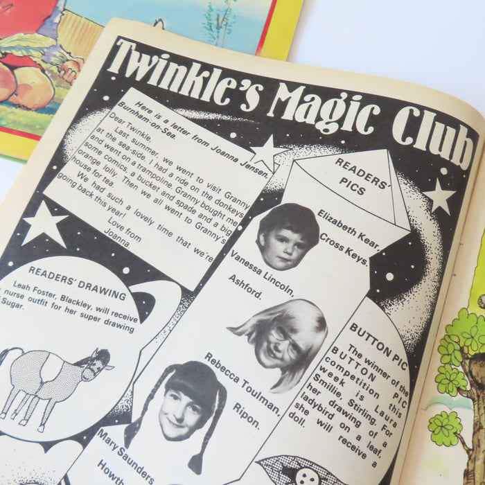 VINTAGE Twinkle magazine No. 805  'Teddy Bears' Picnic' (June 25th 1983)