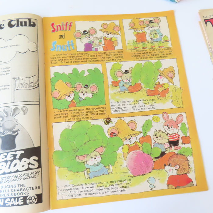 VINTAGE Twinkle magazine No. 800  'Washing day' (May 21st 1983)