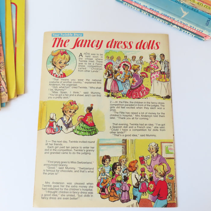 VINTAGE Twinkle magazine No. 871  'Ice Creams' (Sep 29th, 1984)