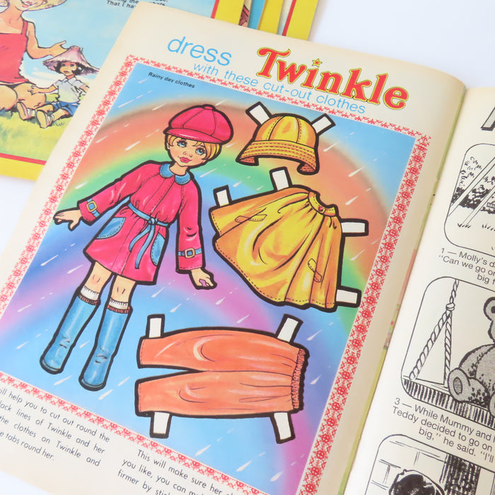 VINTAGE Twinkle magazine No. 871  'Ice Creams' (Sep 29th, 1984)