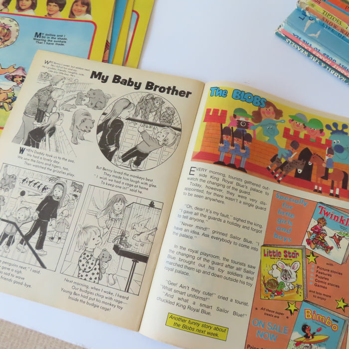 VINTAGE Twinkle magazine No. 871  'Ice Creams' (Sep 29th, 1984)