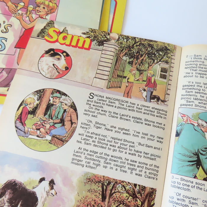 VINTAGE Twinkle magazine No. 846  'Feeding the Hens' (April 7th, 1984)
