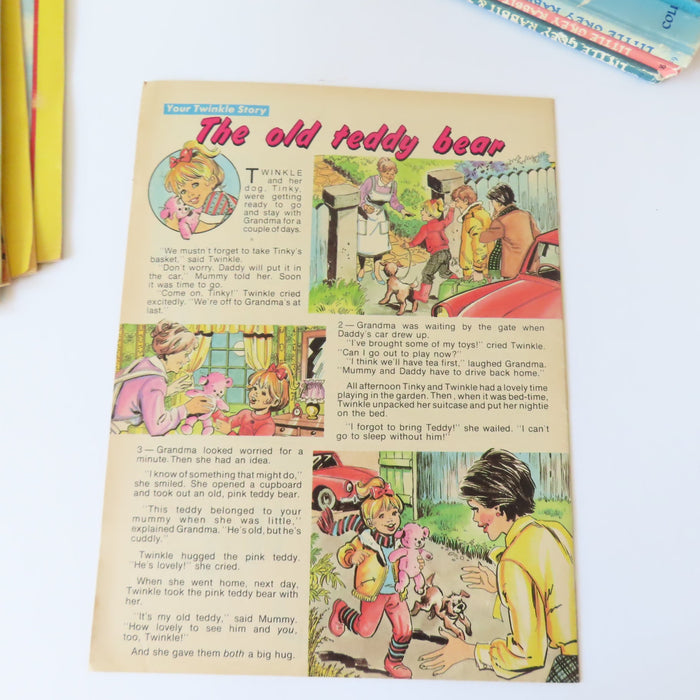 VINTAGE Twinkle magazine No. 836  'Sewing' (Jan 28th, 1984)