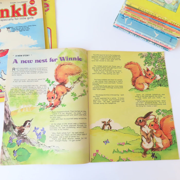 VINTAGE Twinkle magazine No. 836  'Sewing' (Jan 28th, 1984)