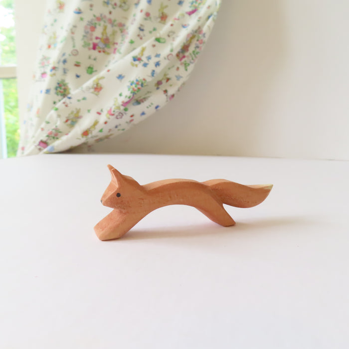 Ostheimer wooden toy animal - squirrel running