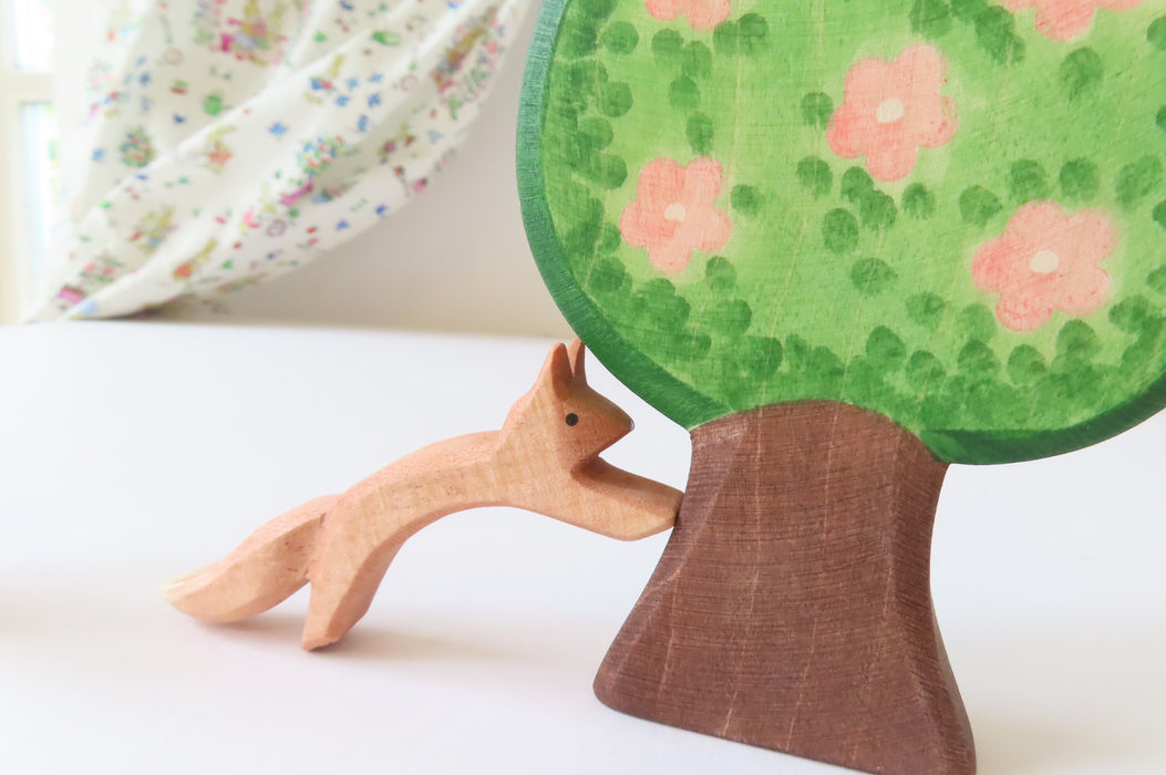 Ostheimer wooden toy animal - squirrel running