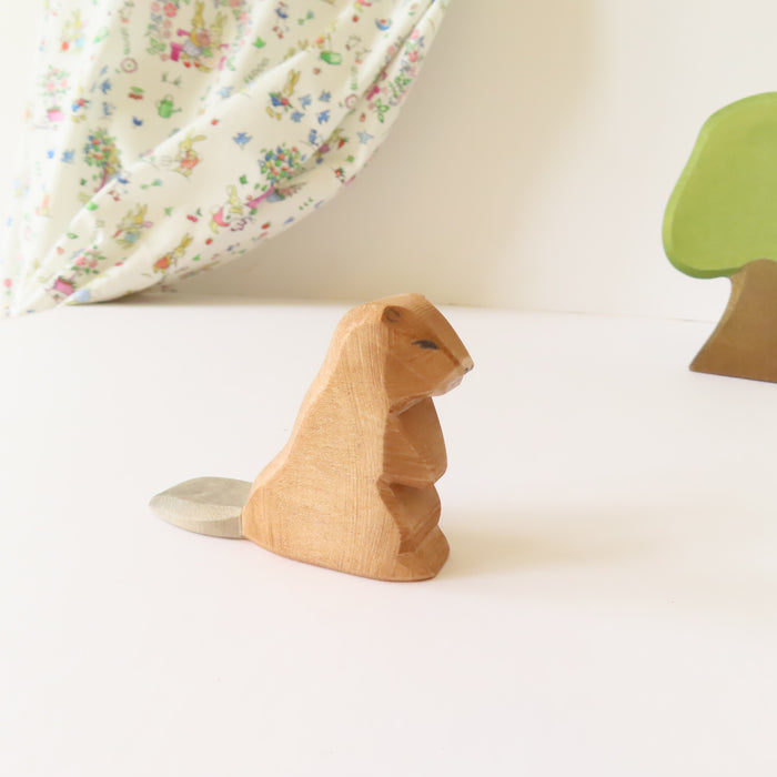 Ostheimer wooden toy animal - beaver