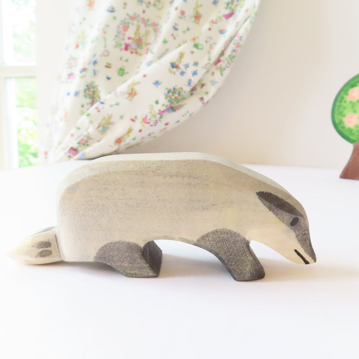 Ostheimer wooden toy animal - badger