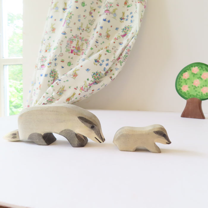 Ostheimer wooden toy animal - badger cub
