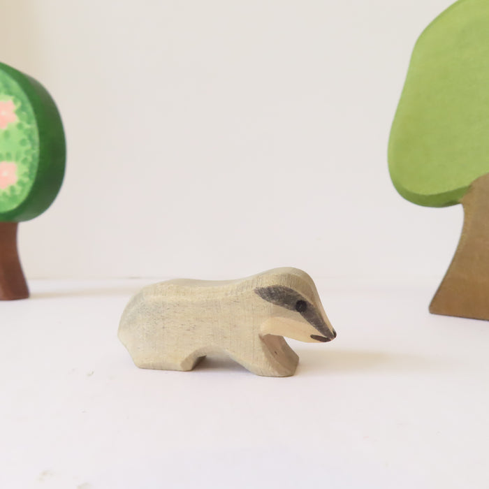 Ostheimer wooden toy animal - badger cub