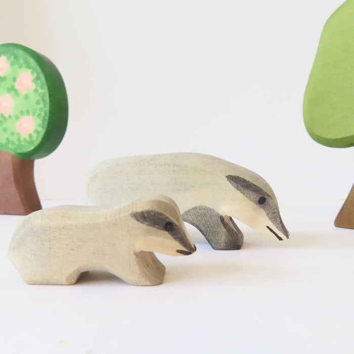 Ostheimer wooden toy animal - badger cub
