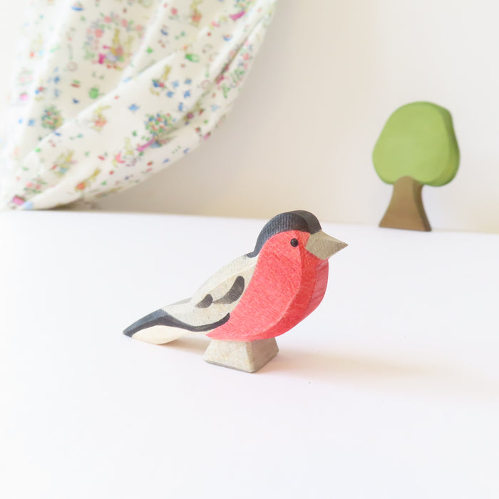 Ostheimer wooden toy bird - bullfinch