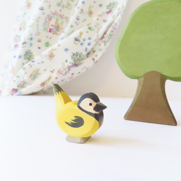 Ostheimer wooden toy bird - goldfinch