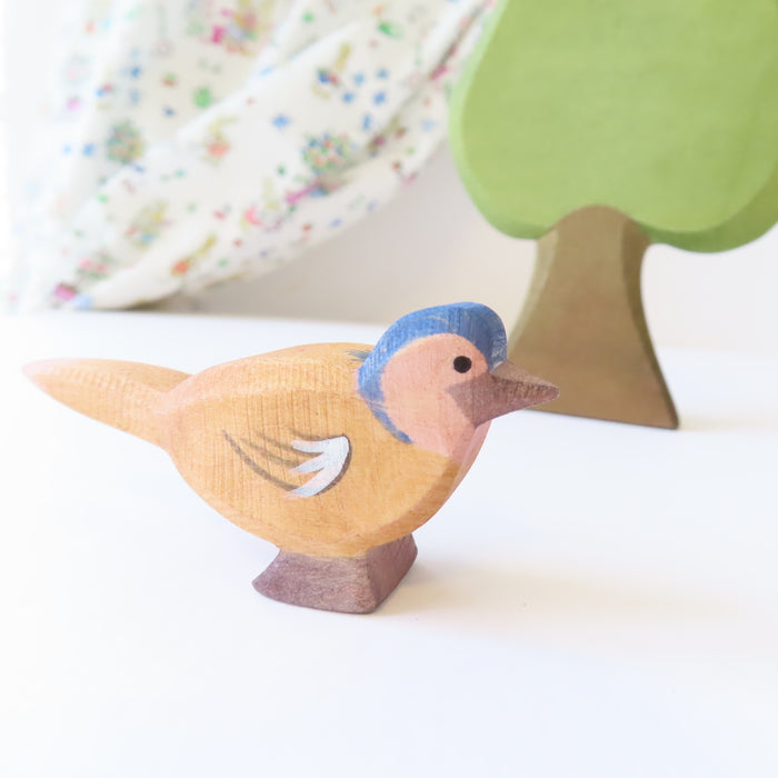 Ostheimer wooden toy bird - chaffinch