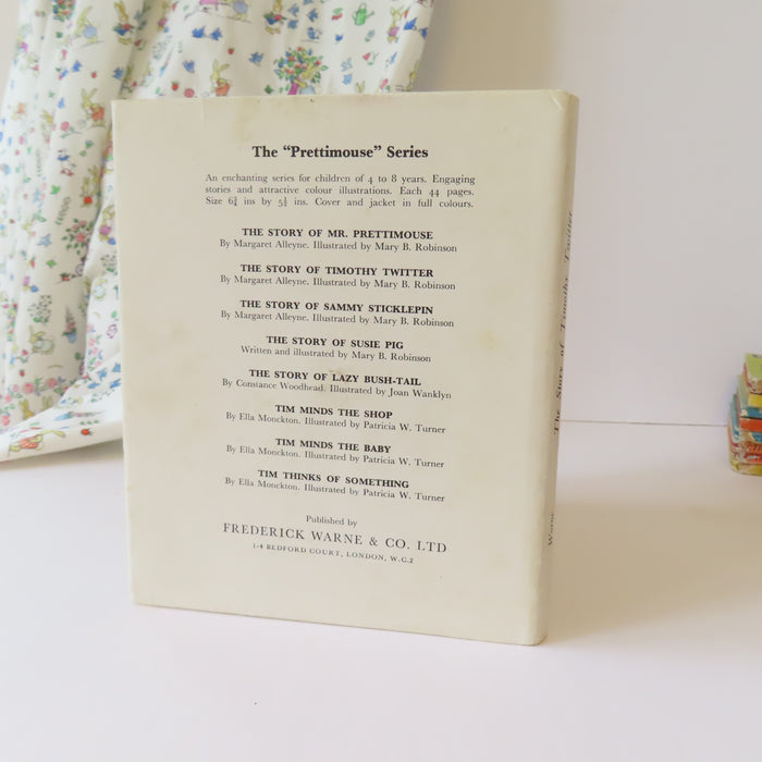 VINTAGE children's book - The Story of Timothy Twitter (1966)