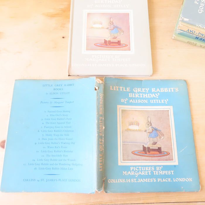 VINTAGE book - Little Grey Rabbit's Birthday (1951)